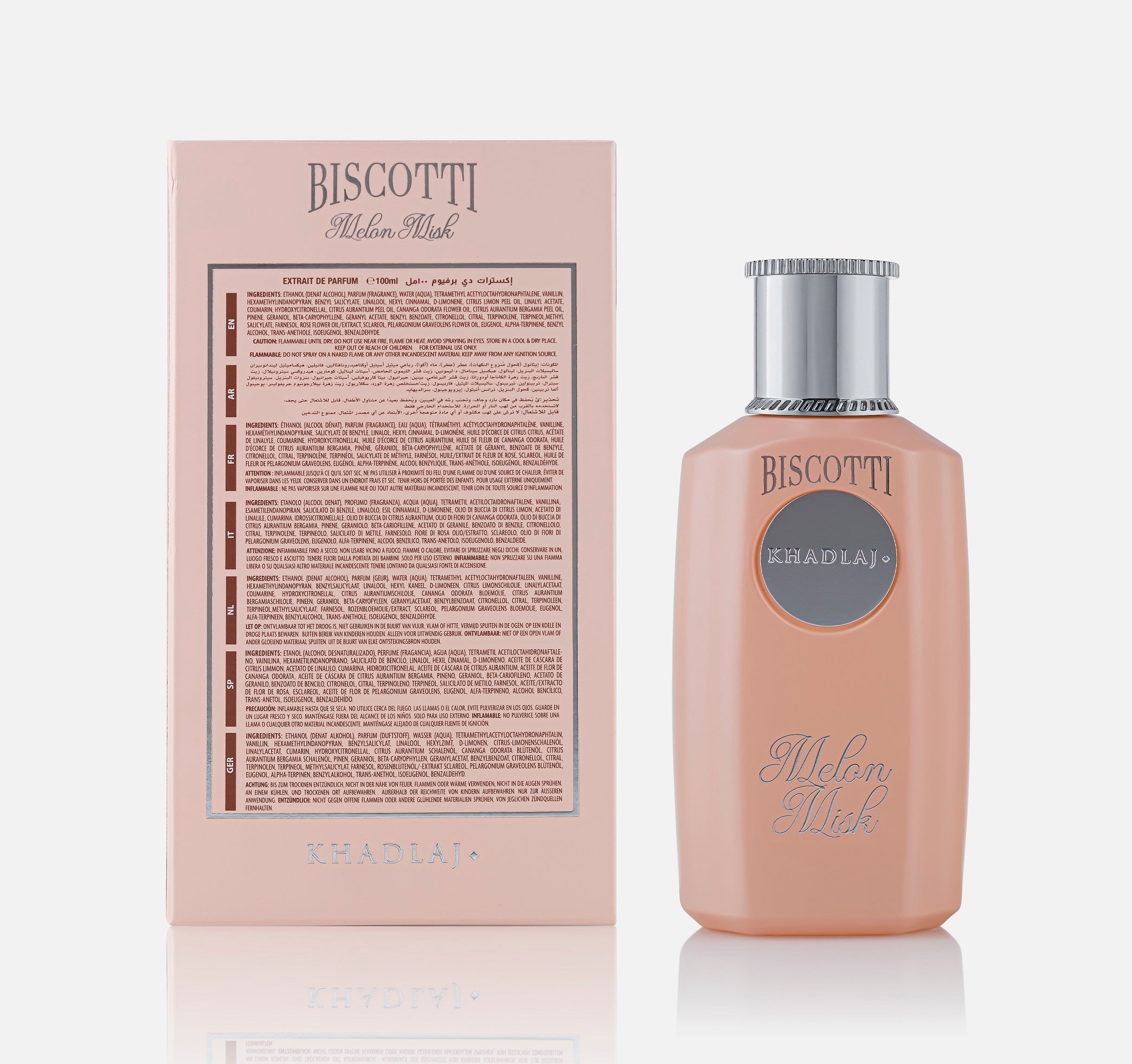 BISCOTTI MELON MISK 100 ML EXTRAIT DE PARFUM SPRAY FOR WOMEN