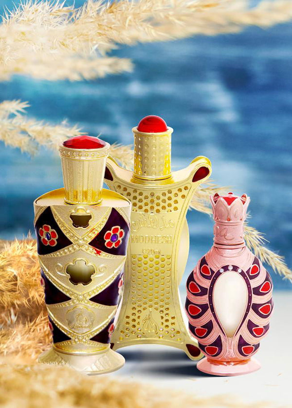 Luxurious Perfume Oil Set of 3 for Him - Khadlaj Perfumes