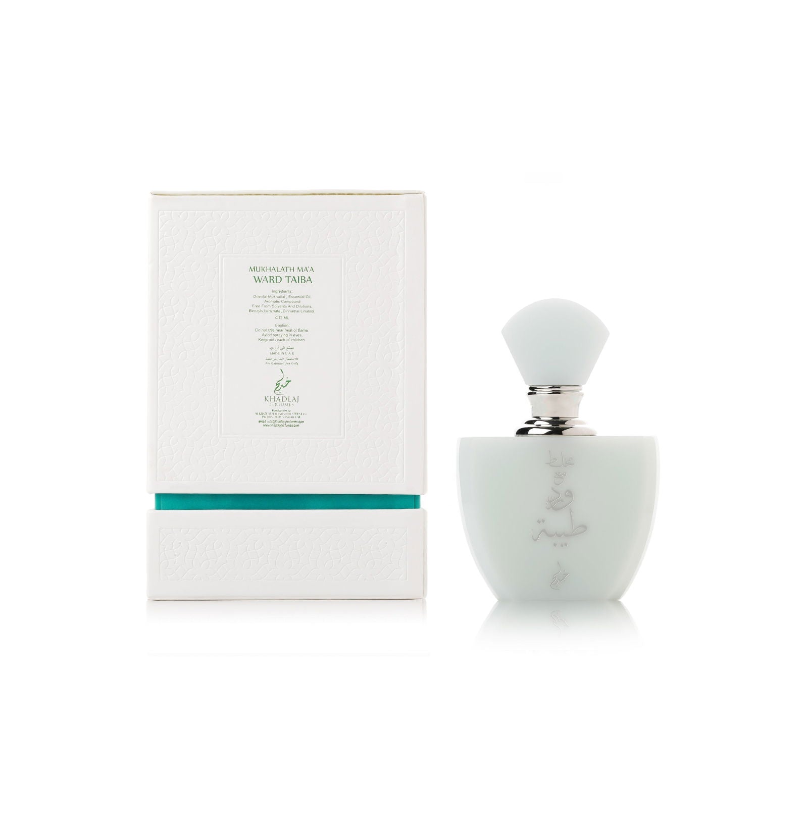 MUKHALATH MA'A WARD TAIBA 12 ML - Khadlaj Perfumes