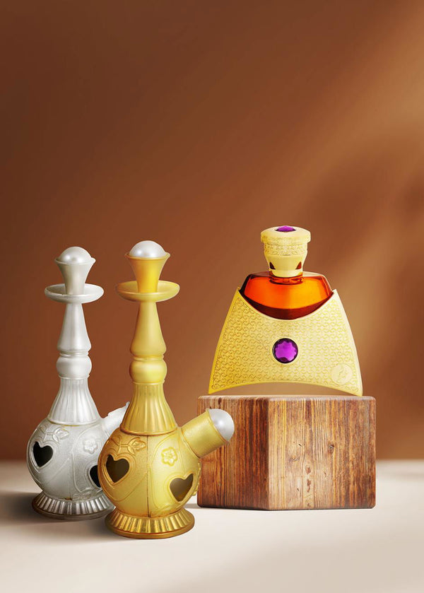 Mesmerizing Perfume Oil Set of 3 for Him & Her - Khadlaj Perfumes
