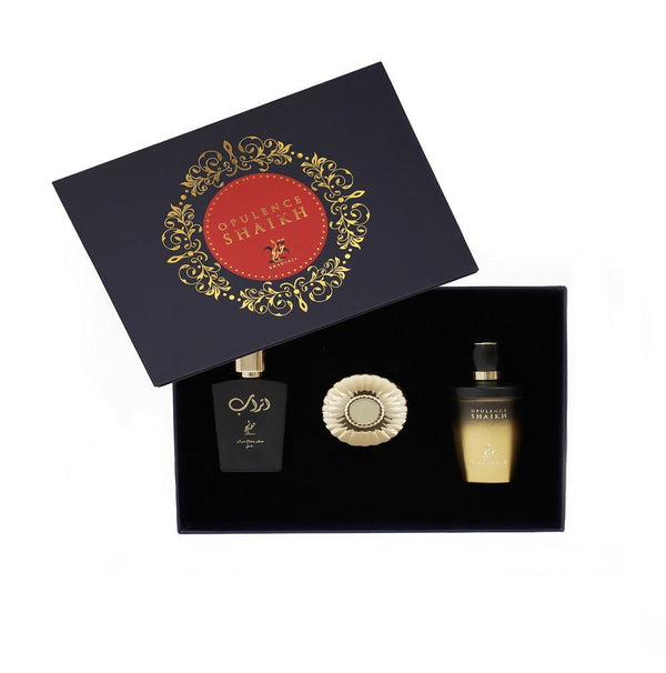 OPULENCE SHAIKH 3 PCS GIFT SET FOR MEN - Khadlaj Perfumes