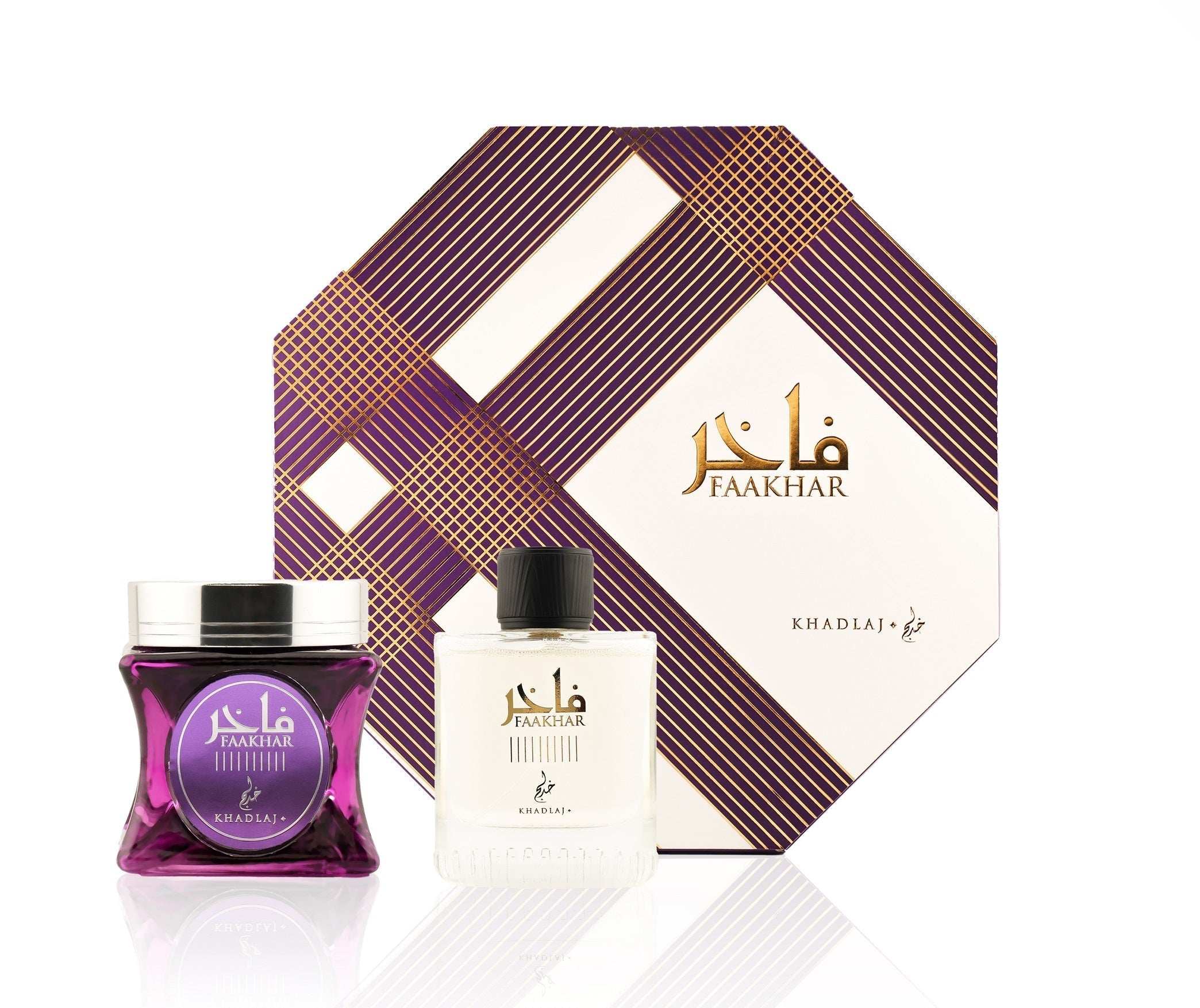 FAAKHAR 2 PIECES GIFT SET - Khadlaj Perfumes