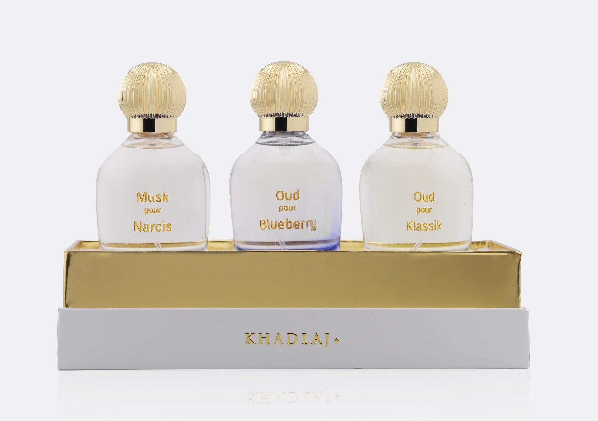 OUD POUR COLLECTION 3 PIECES DISCOVERY GIFT SET - Khadlaj Perfumes
